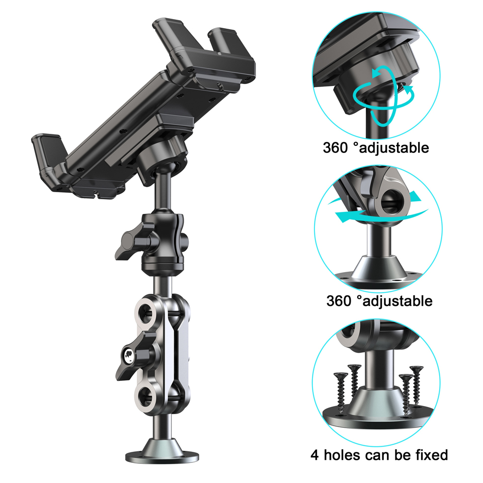 Tablet Stand Adjustable Aluminum - Car Phone Holder Aluminum Heavy Duty