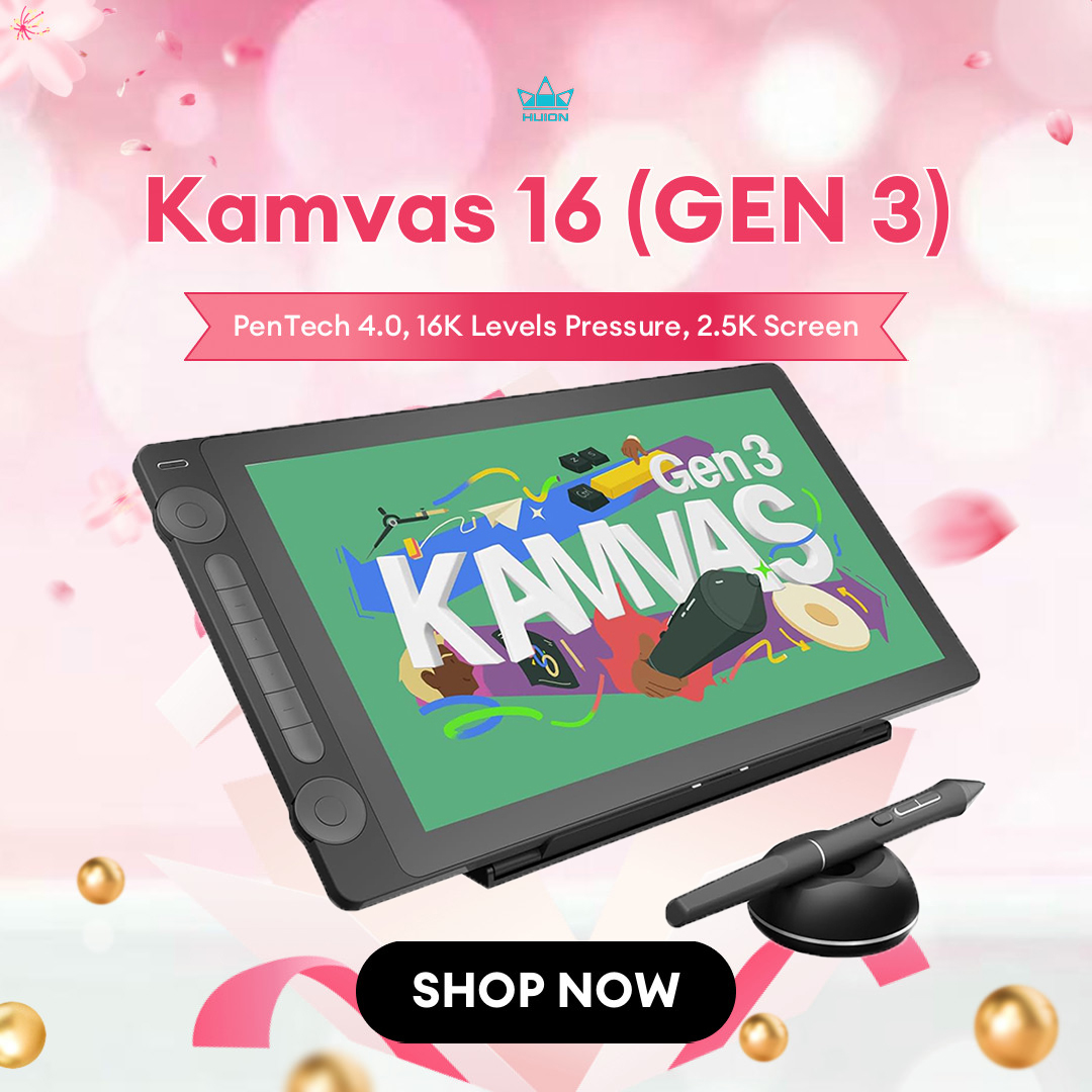 Drawing Tablet With Screen 15.6 Inch - Màn hình bảng vẽ đồ họa