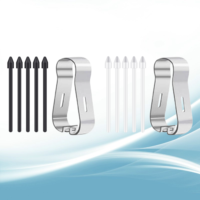 Replacement Pen Nibs Stylus - Black/White Stylus Pen Tip Nibs Replacement
