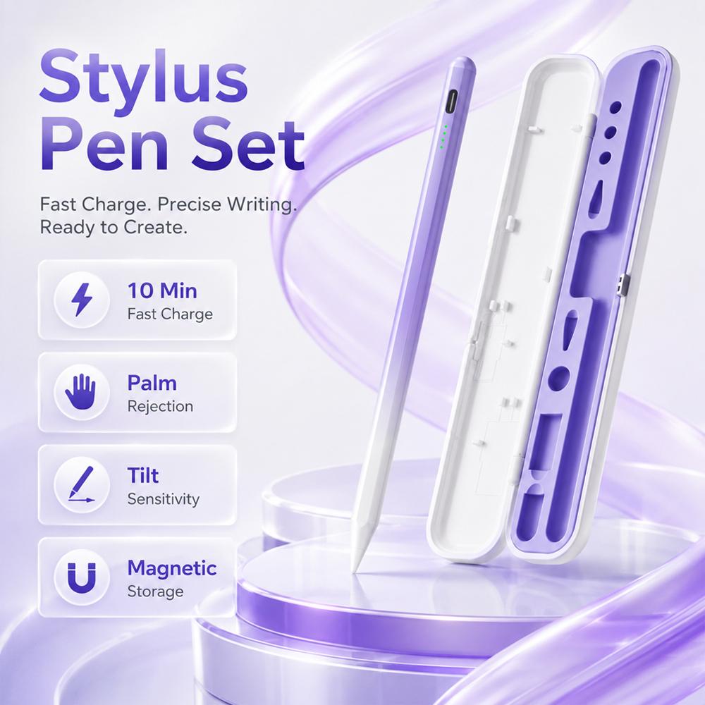 Drawing Tablet Battery Free Stylus - Stylus Pen for iPad 10th 11th