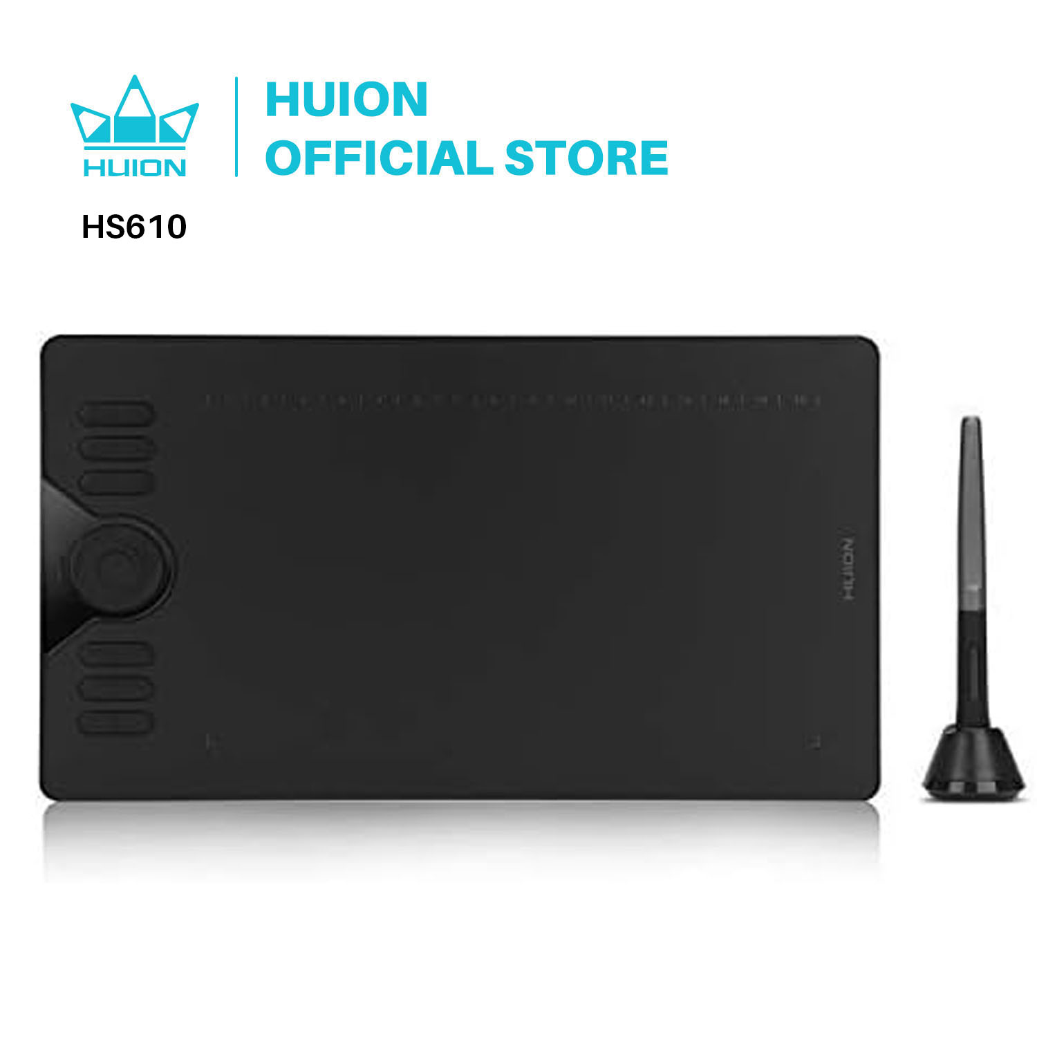 Drawing Tablet Battery Free Stylus - Bảng vẽ đồ họa HUION HS610,
