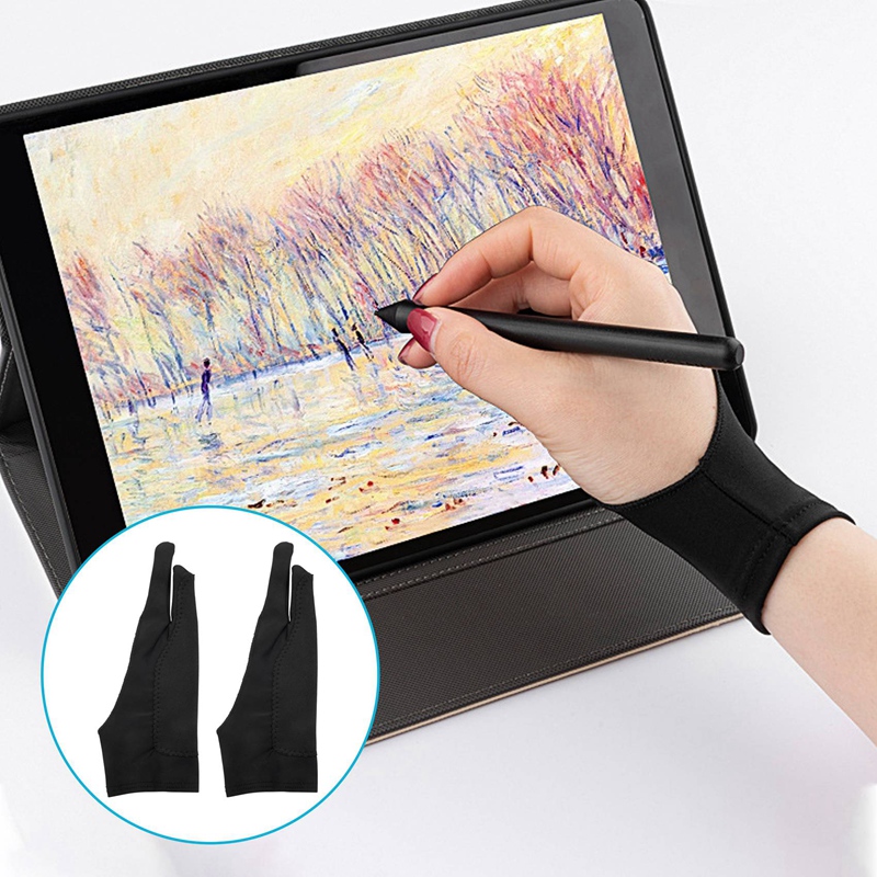 a86g new 5 Pack Artist Gloves  - đánh giá và giá Drawing Glove Two Finger Artist