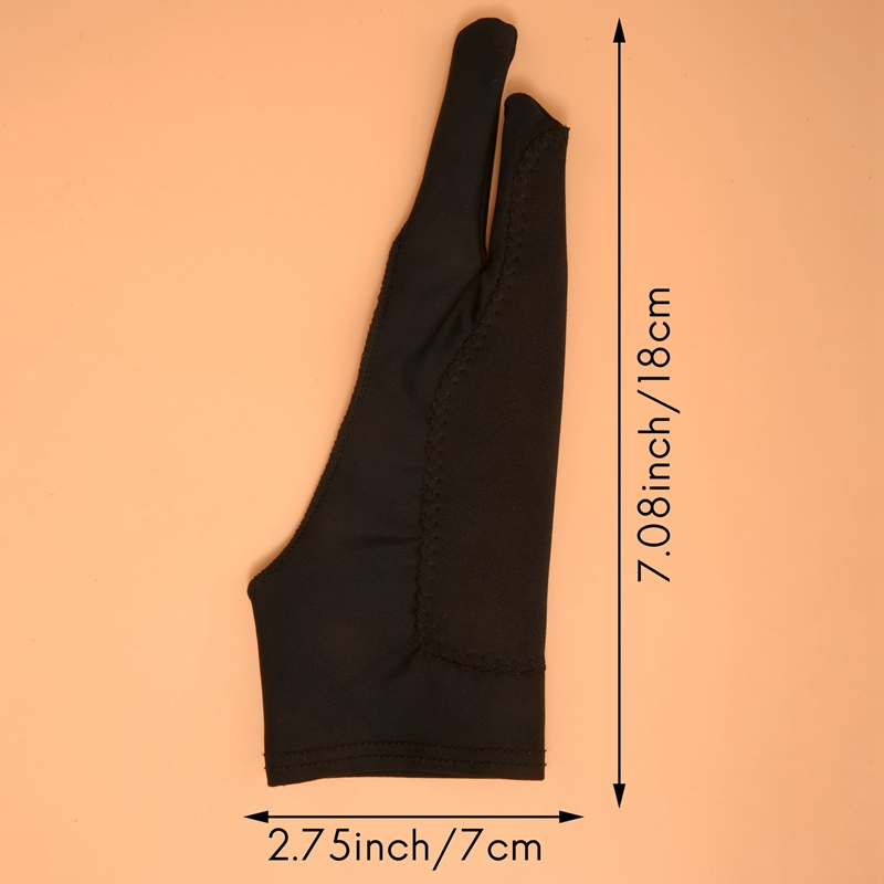 a86g new 5 Pack Artist Gloves  - đánh giá và giá Drawing Glove Two Finger Artist