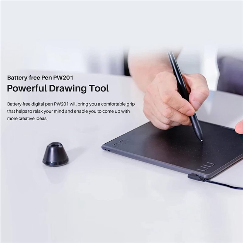 N36R-Battery-Free 4096 Level S - đánh giá và giá Drawing Tablet Battery Free Stylus