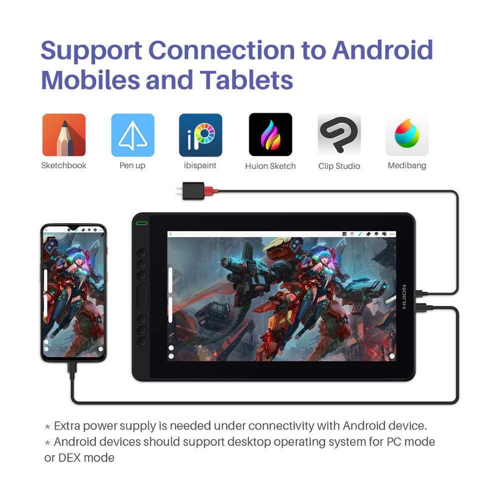 HUION Kamvas 13 Đồ Họa Máy Tín - đánh giá và giá Pen Display With Express Keys