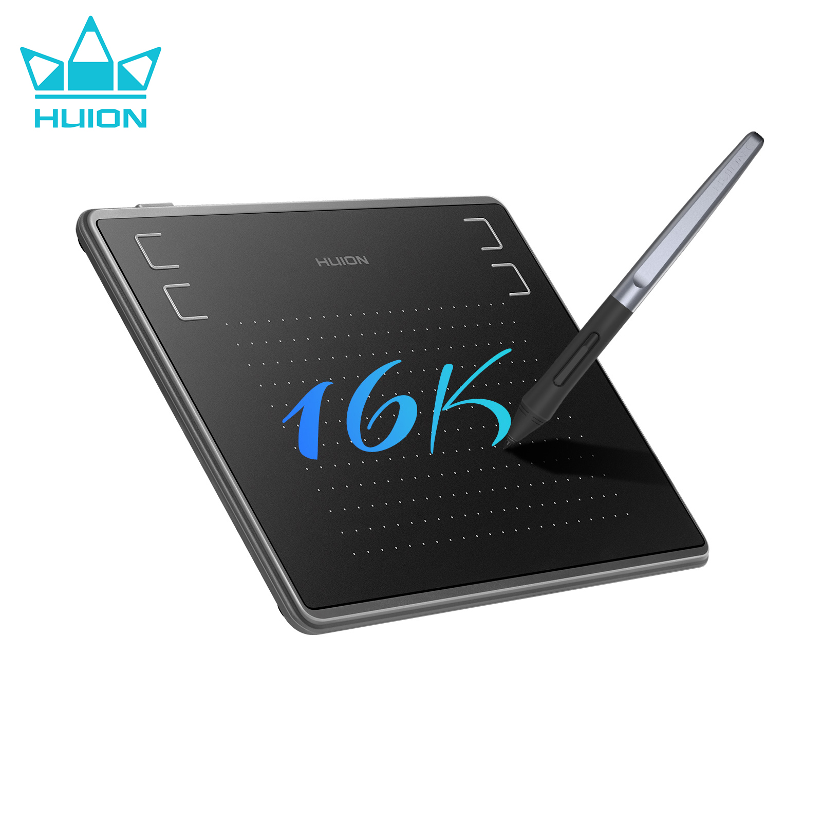 HUION HS64-16K 6x4 Inches Grap - đánh giá và giá Drawing Tablet Battery Free Stylus
