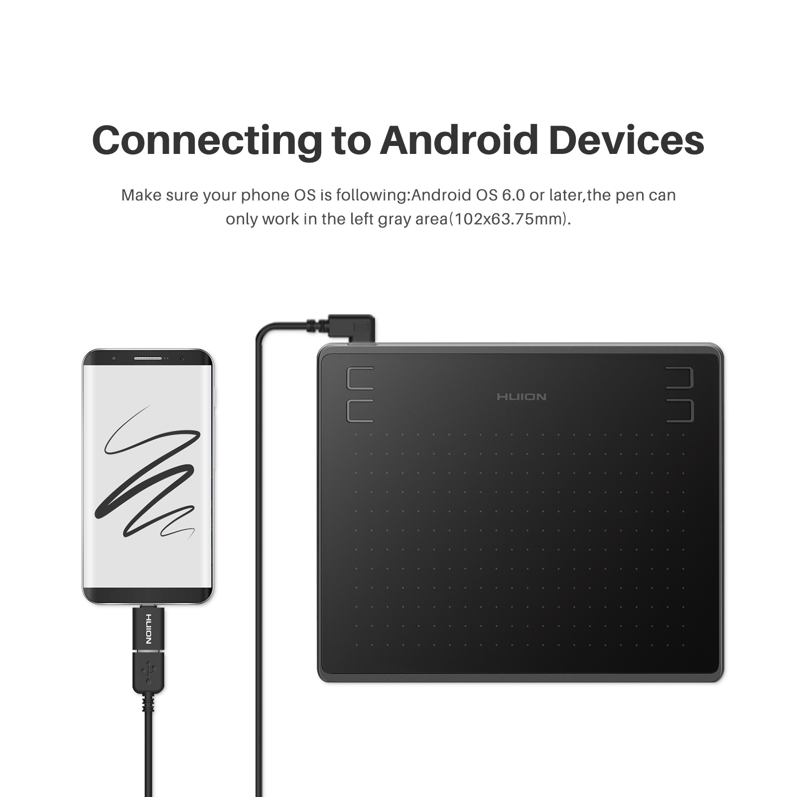 HUION HS64-16K 6x4 Inches Grap - đánh giá và giá Drawing Tablet Battery Free Stylus