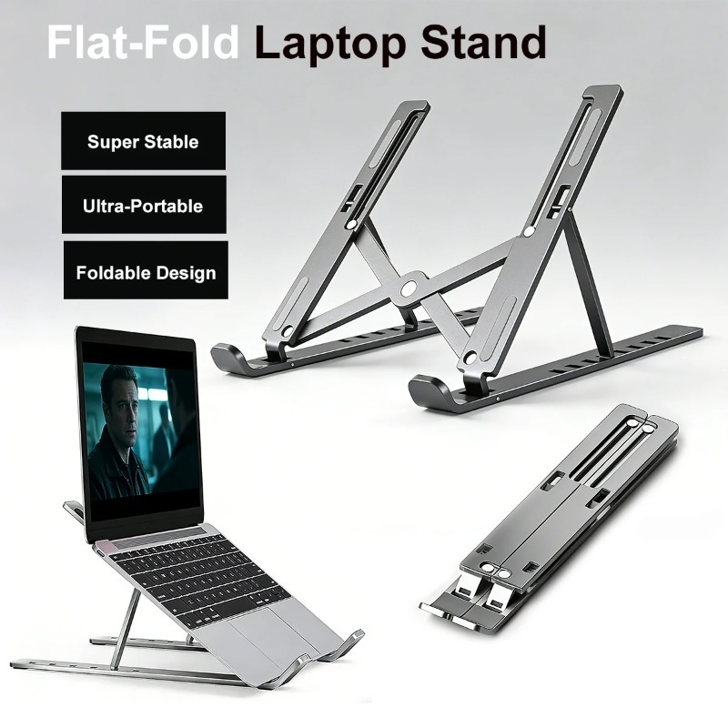 Fold Laptop Stand For Macbook  - đánh giá và giá Tablet Stand Adjustable Aluminum