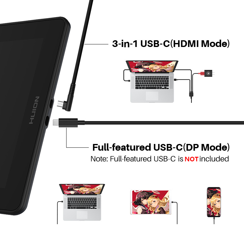 HUION Kamvas 16 2021 Bút Màn H - đánh giá và giá Drawing Tablet With Screen 15.6 Inch