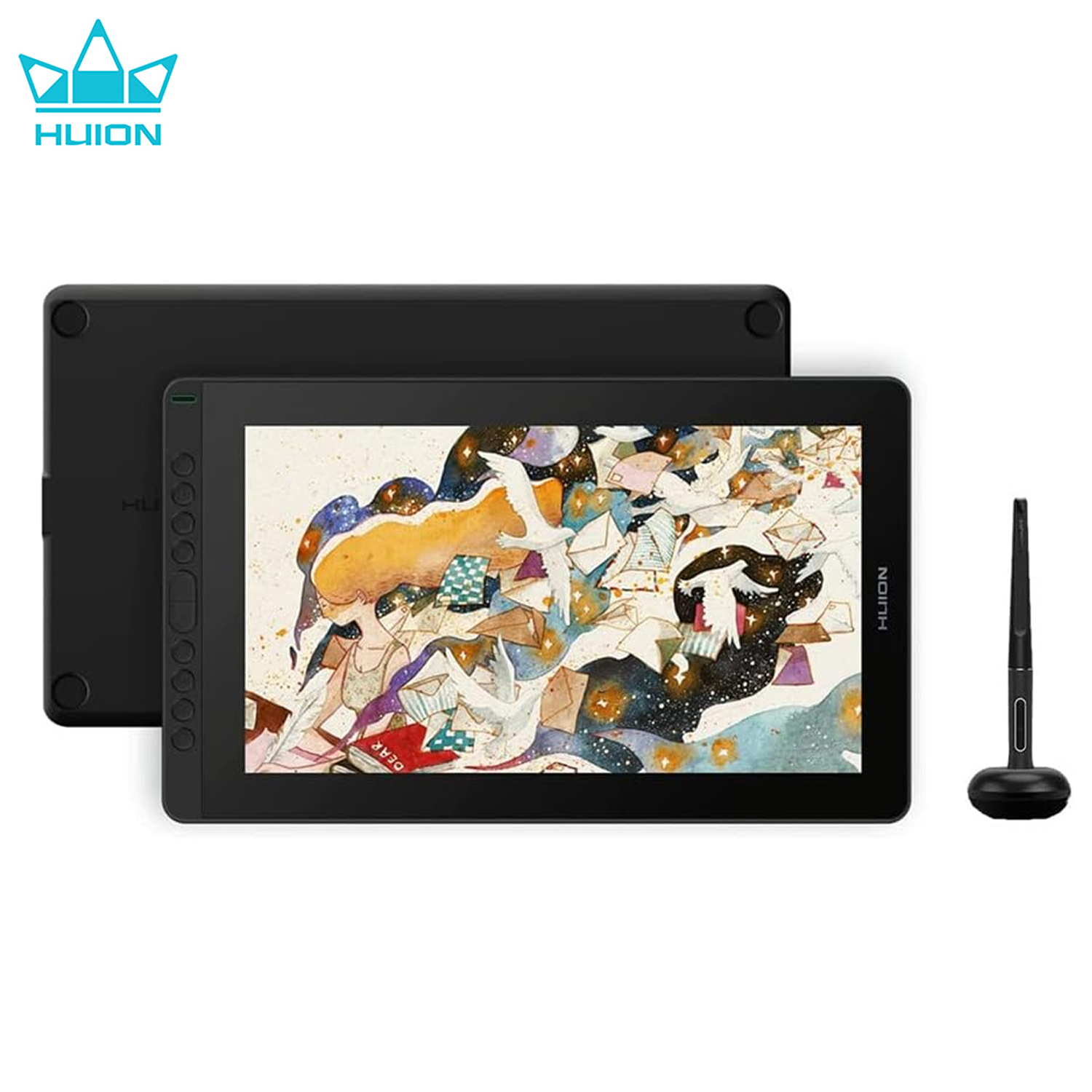 Huion Drawing Tablet KAMVAS 16 - đánh giá và giá Drawing Tablet With Screen 15.6 Inch