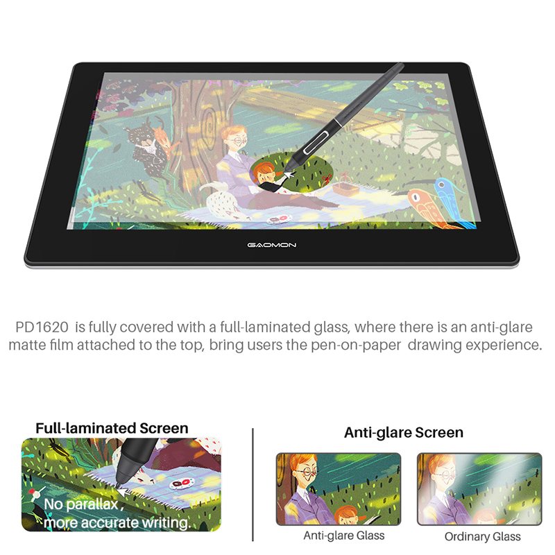 GAOMON PD1621 Graphics Tablet  - đánh giá và giá Drawing Tablet With Screen 15.6 Inch