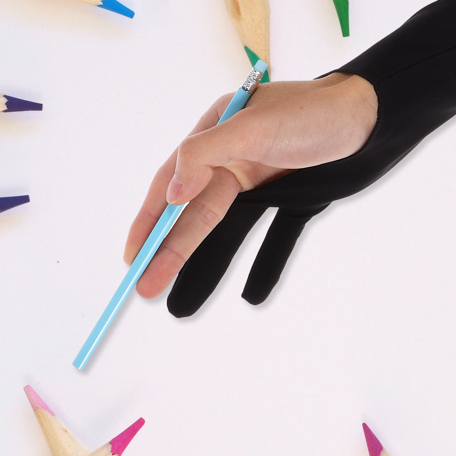 Tablet Drawing Glove Two-Finge - đánh giá và giá Drawing Glove Two Finger Artist