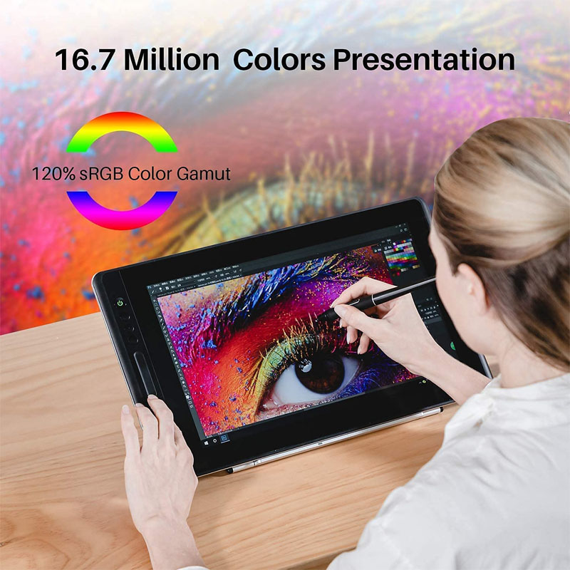 Đồ Họa Huion Màn Hình Kamvas P - đánh giá và giá Drawing Tablet With Screen 15.6 Inch