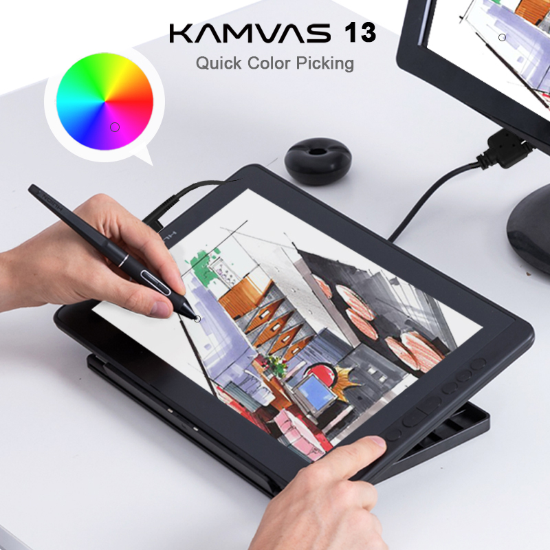 NEW huion 11.6 13.3 15.6 Inch  - đánh giá và giá Drawing Tablet With Screen 15.6 Inch