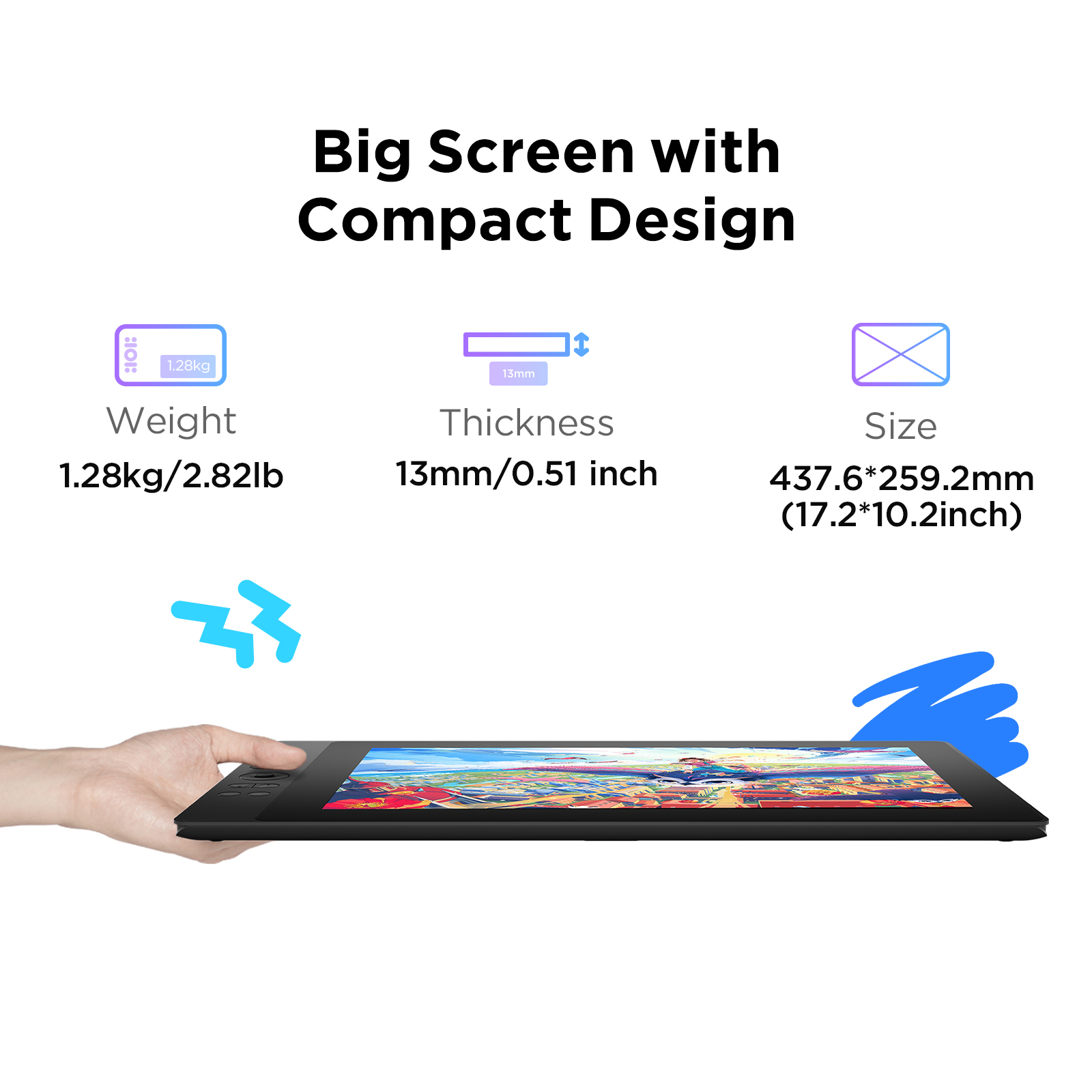 UGEE UE16 15 Inch Drawing Tabl - đánh giá và giá Drawing Tablet With Screen 15.6 Inch