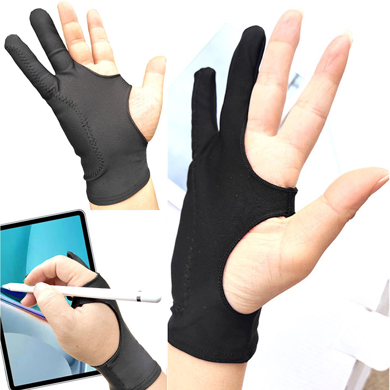 Drawing Glove Anti-touch Two-F - đánh giá và giá Drawing Glove Two Finger Artist
