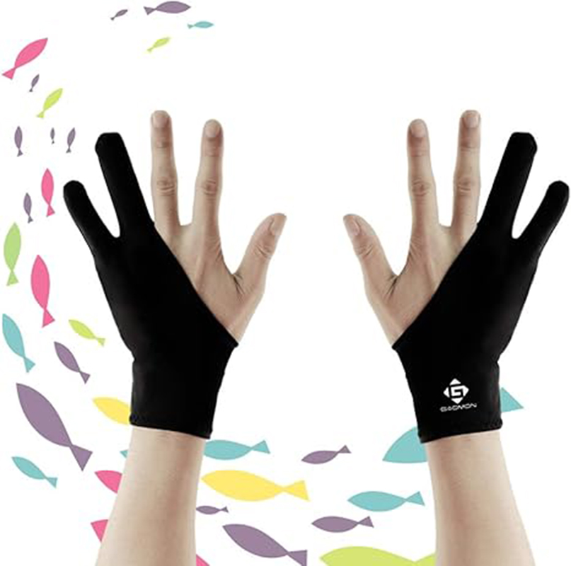 Gaomon Artist Glove Two Finger - đánh giá và giá Drawing Glove Two Finger Artist