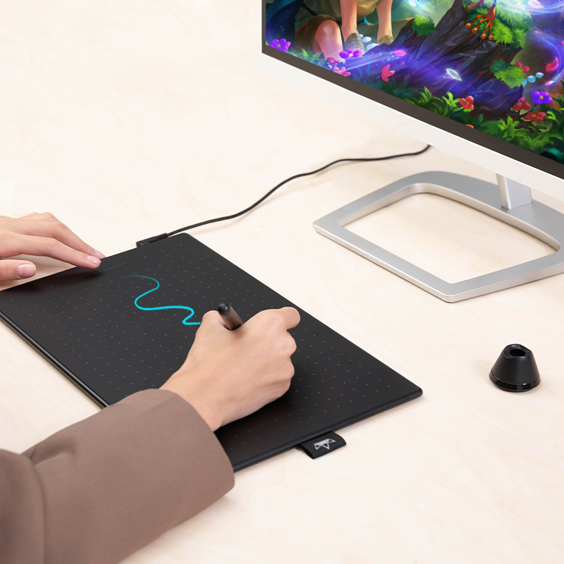 RTP-700 Battery-free Pen Stylu - đánh giá và giá Drawing Tablet Battery Free Stylus