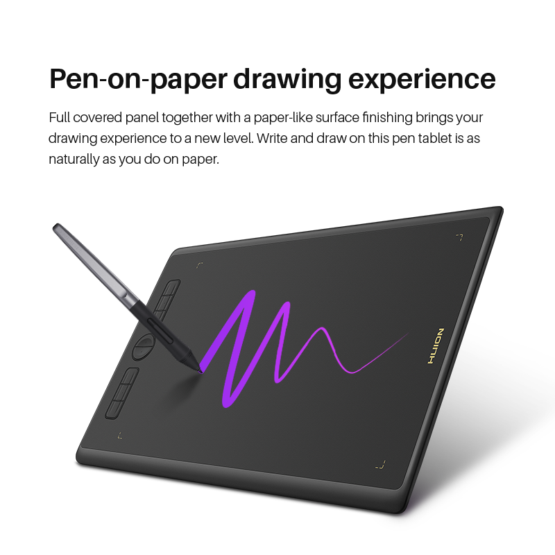 NEWInspiroy H610X 10th Anniver - đánh giá và giá Drawing Tablet Battery Free Stylus