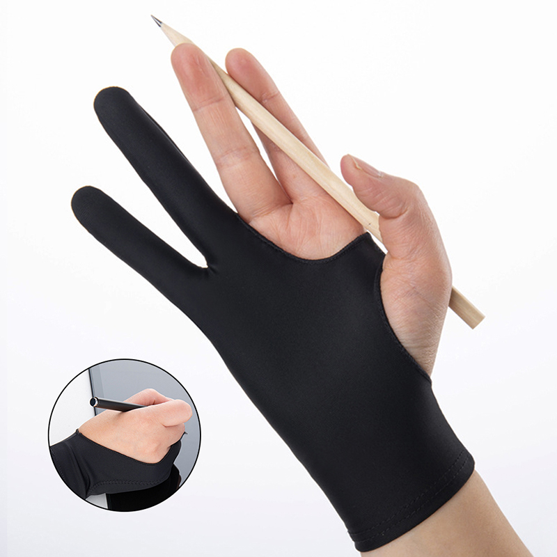 Drawing Glove Anti-touch Two-F - đánh giá và giá Drawing Glove Two Finger Artist